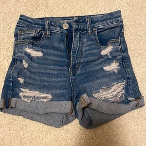 American Eagle jean shorts, womens size 2